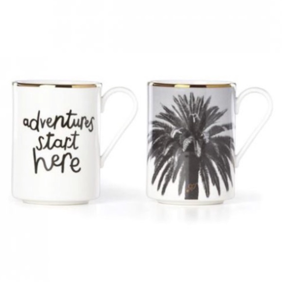 Kate Spade Spirit of Adventure Mug Set (2) - Picture 1 of 3